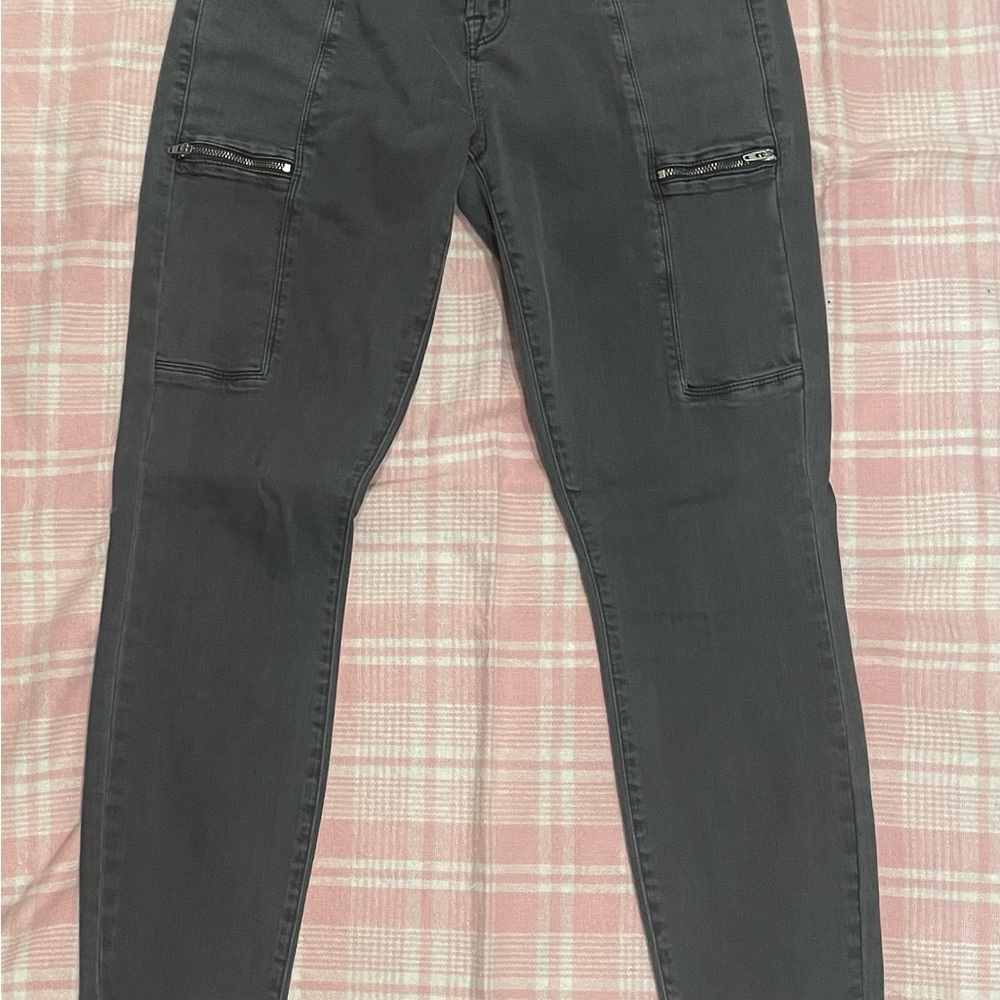 Pistola Charcoal Cargo Pants